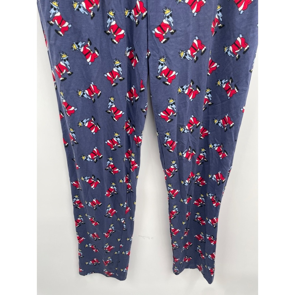 Goat‎ USA Lounge Pants Mens Santa Printed Drawstring Waist NWT - Picture 9 of 11